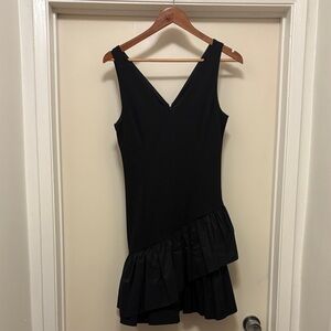 Vince Camuto Black Asymmetrical Dress